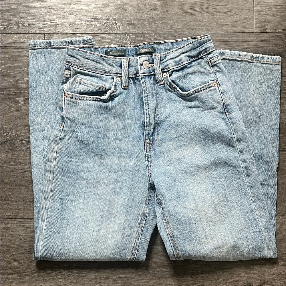 wild fable Light Wash Straight Leg Jeans